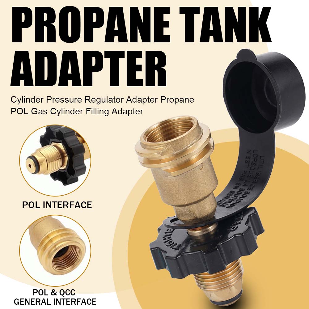 Home Cooking Gas - Propane POL To QCC1 Type1 Tank