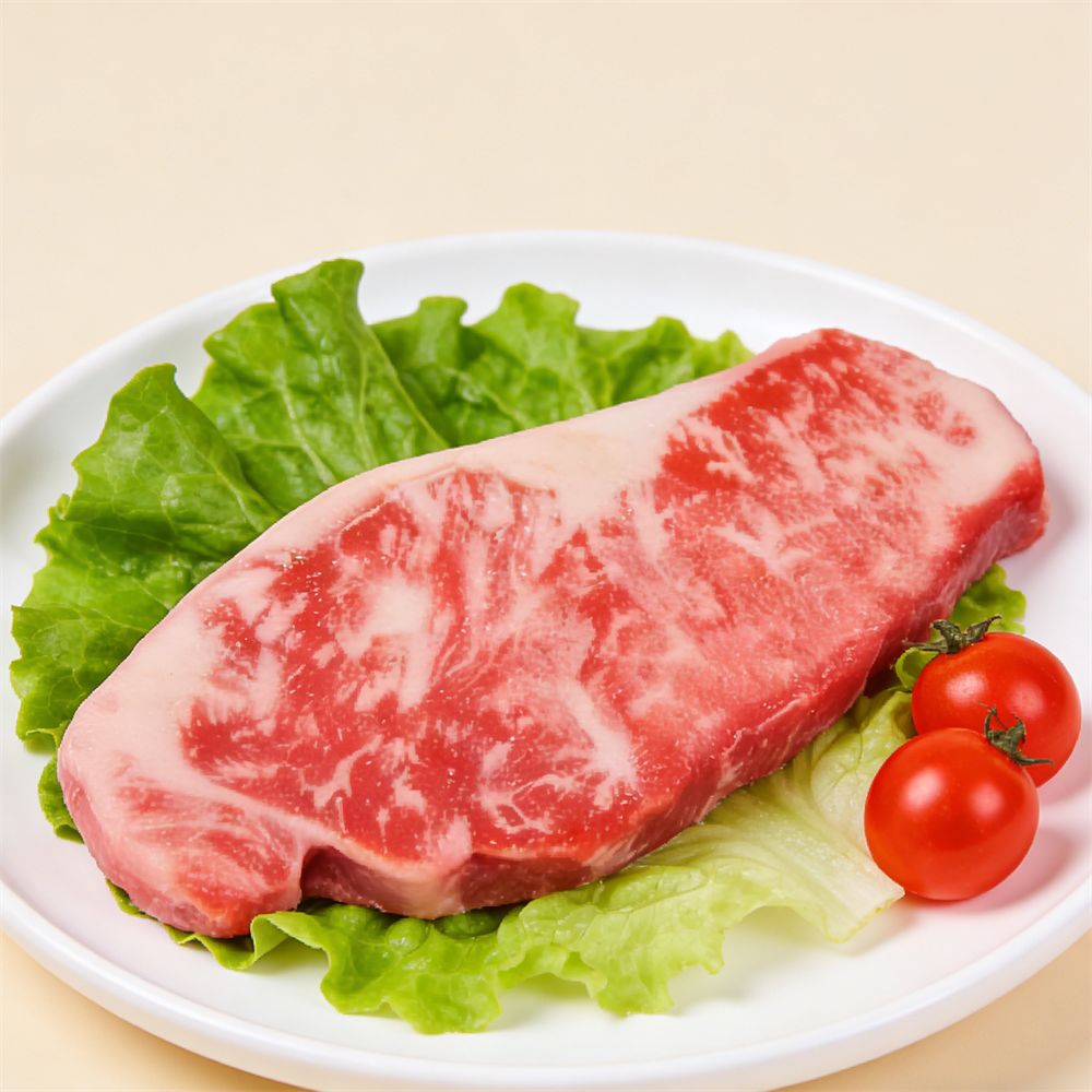Home Cooking Shows - 19cm Raw Filet Mignon Steak Display