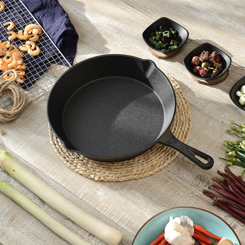 Dosa Pan Iron - Cast Iron Uncoated Frying Pan Small