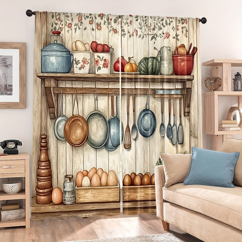 VIKAMA 2Pcs Farmhouse Kitchen  - Home Cooking Youtube avis et prix