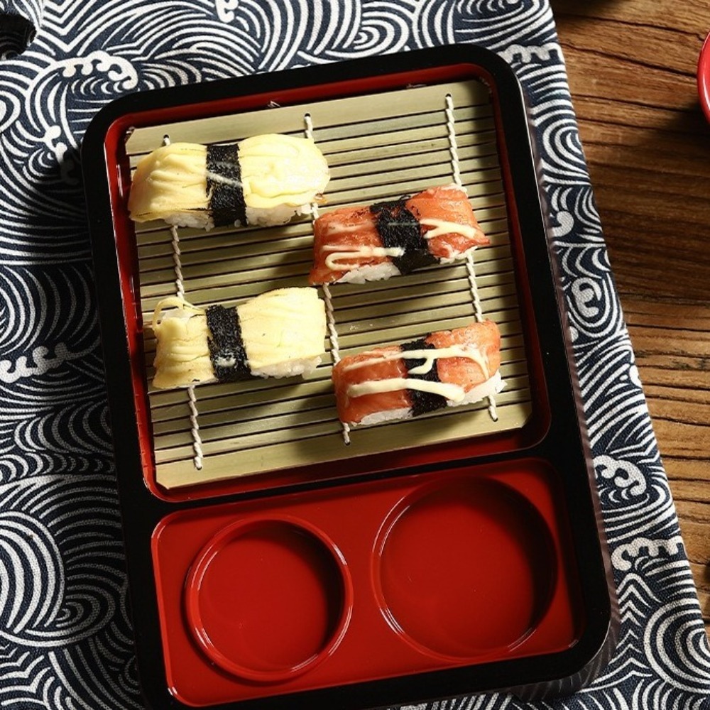 Japanese Style Cold Noodle Dis - Sushi Mat Bamboo avis et prix