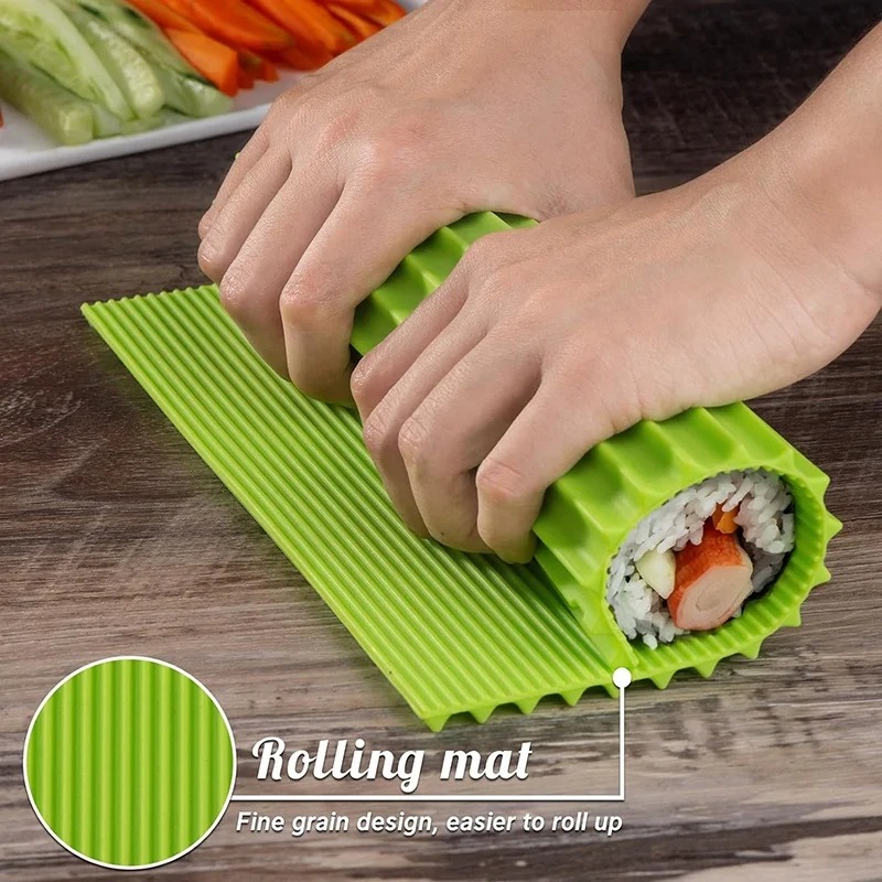 Silicone Hand Roll Sushi Rolli - Sushi Mat Bamboo avis et prix