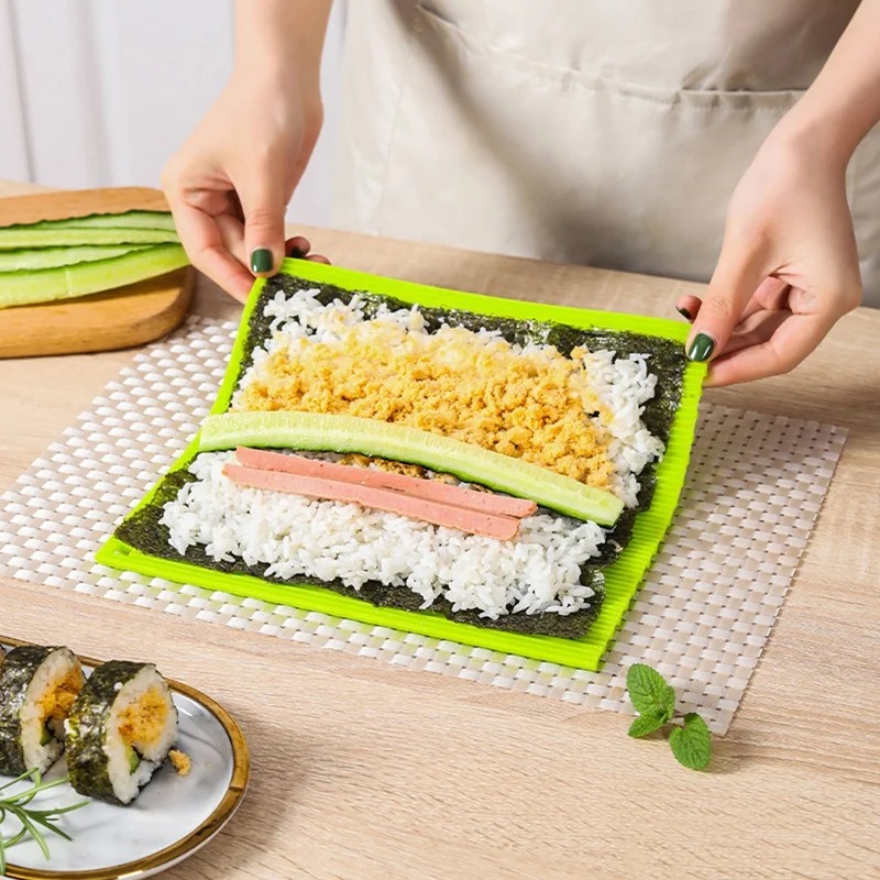 Silicone Hand Roll Sushi Rolli - Sushi Mat Bamboo avis et prix