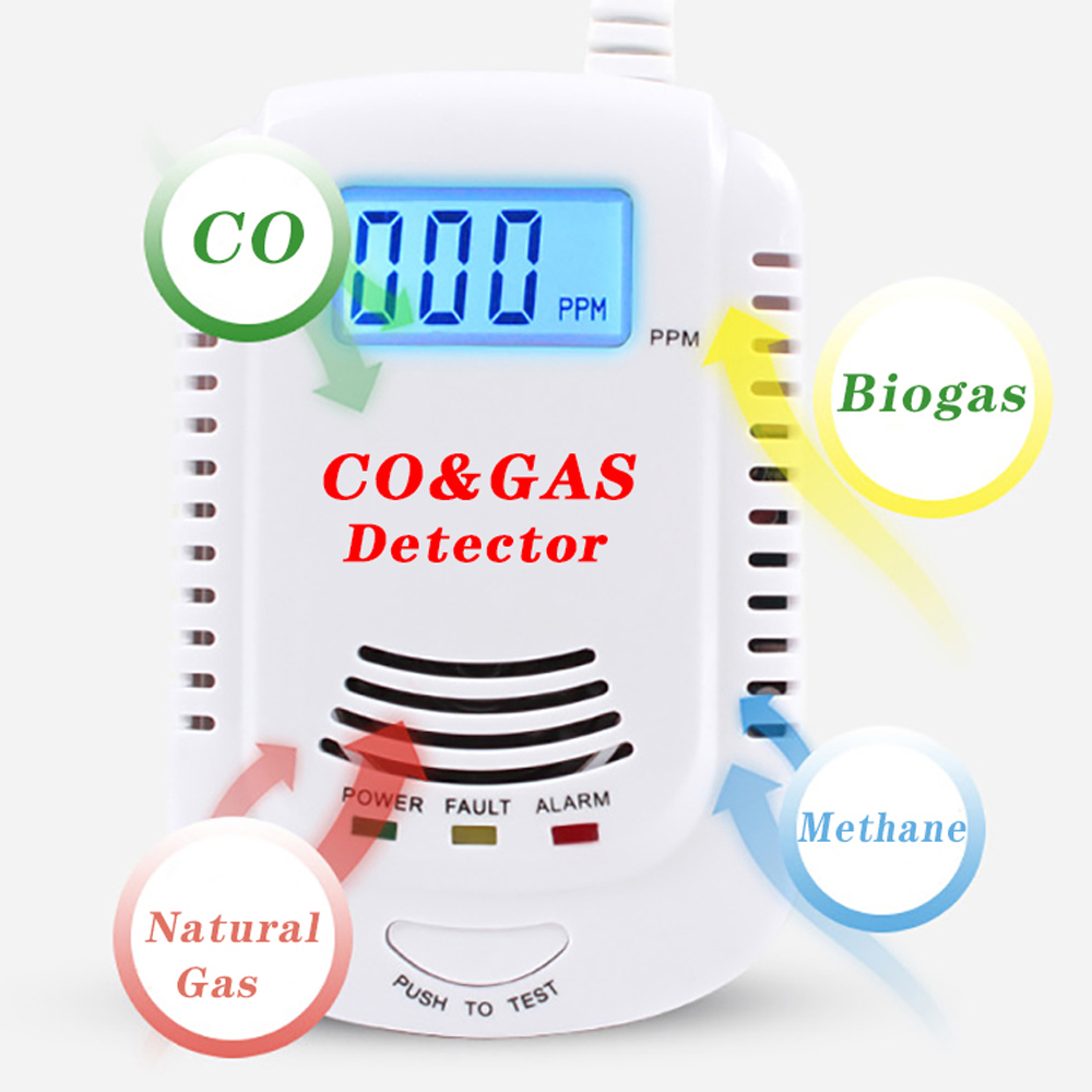 2 in 1 Gas Detector, Plug-in H - Home Cooking Gas avis et prix