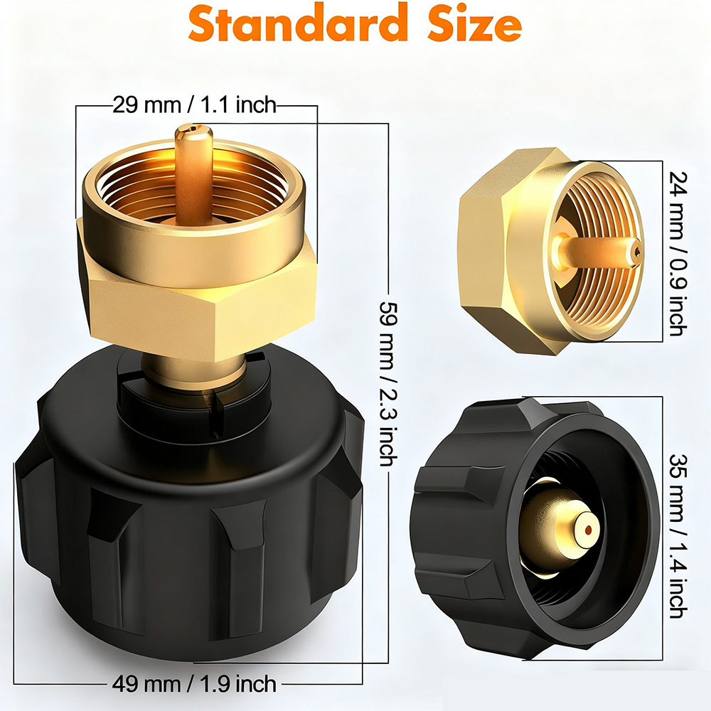1pc Propane Refill Adapter for - Home Cooking Gas avis et prix