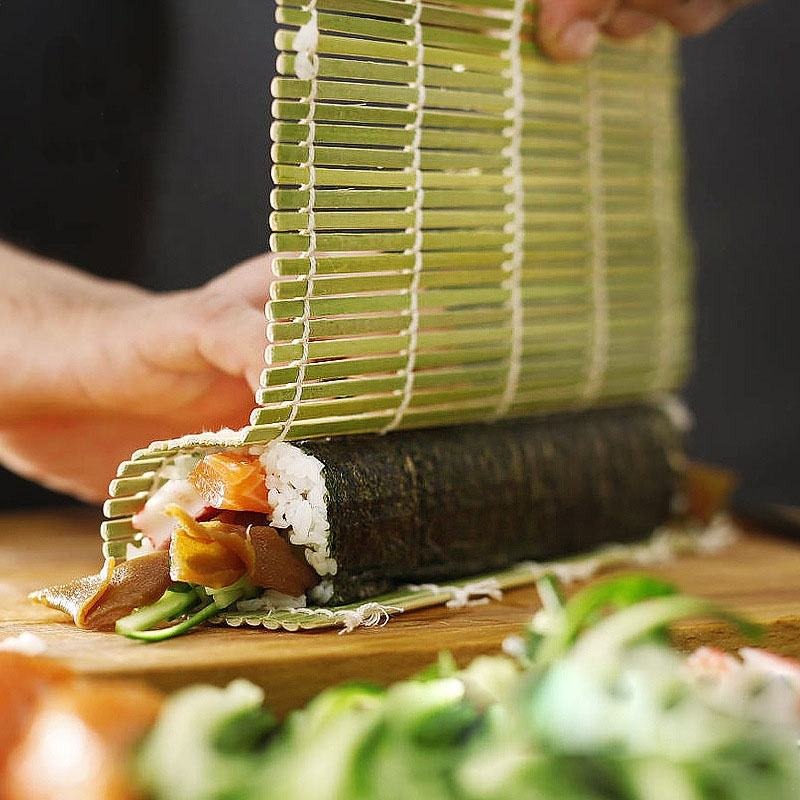 DIY Bamboo Sushi Maker Rolling - Sushi Mat Bamboo avis et prix