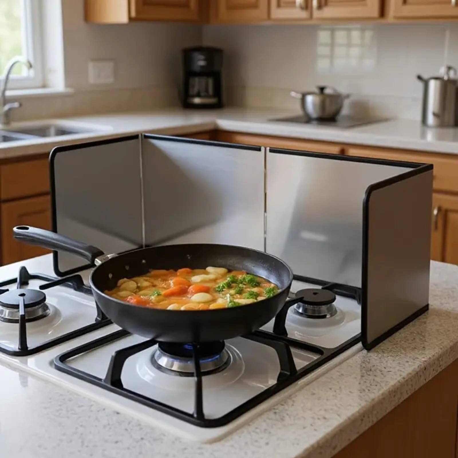 Gas Cooktop Oil Guard Heat-Res - Home Cooking Gas avis et prix