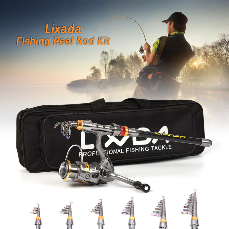 Lixada Telescopic Fishing Rod  - Wok Carbon Steel avis et prix