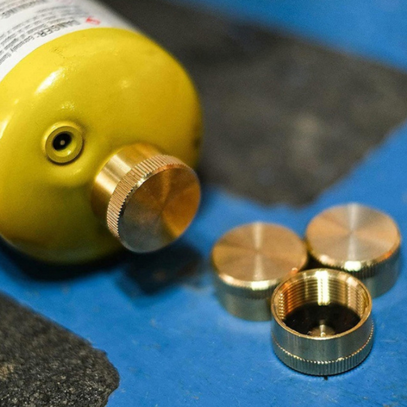 New！Brass Refill Cap 1 LB Prop - Home Cooking Gas avis et prix