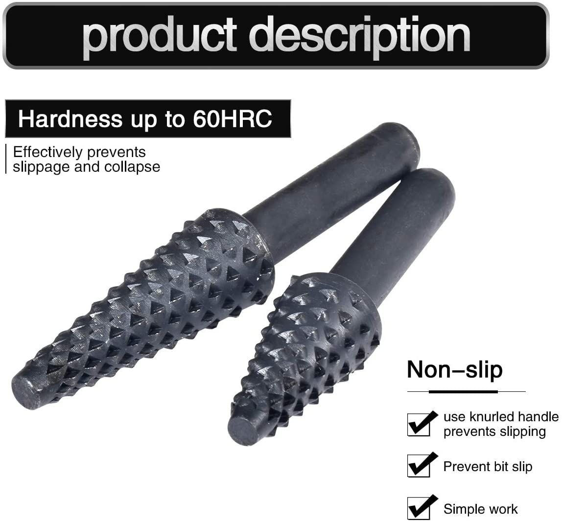 5PCS Drill Bit Set 1/4'' 6mm S - Wok Carbon Steel avis et prix