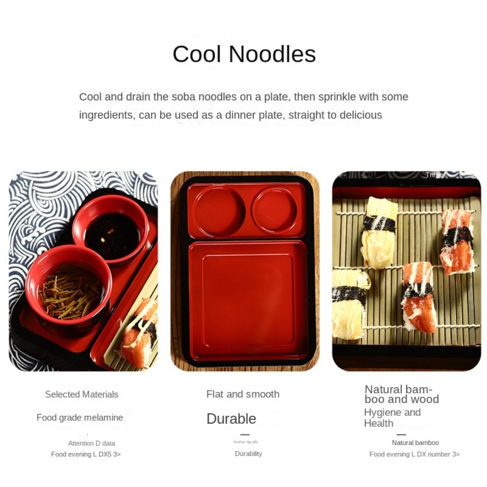 Japanese Style Cold Noodle Dis - Sushi Mat Bamboo avis et prix