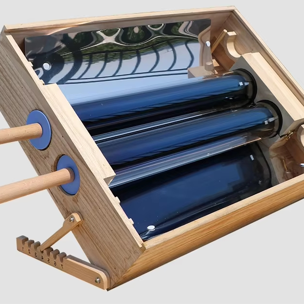 Double Tube Wooden Solar Cooke - Home Cooking Youtube avis et prix