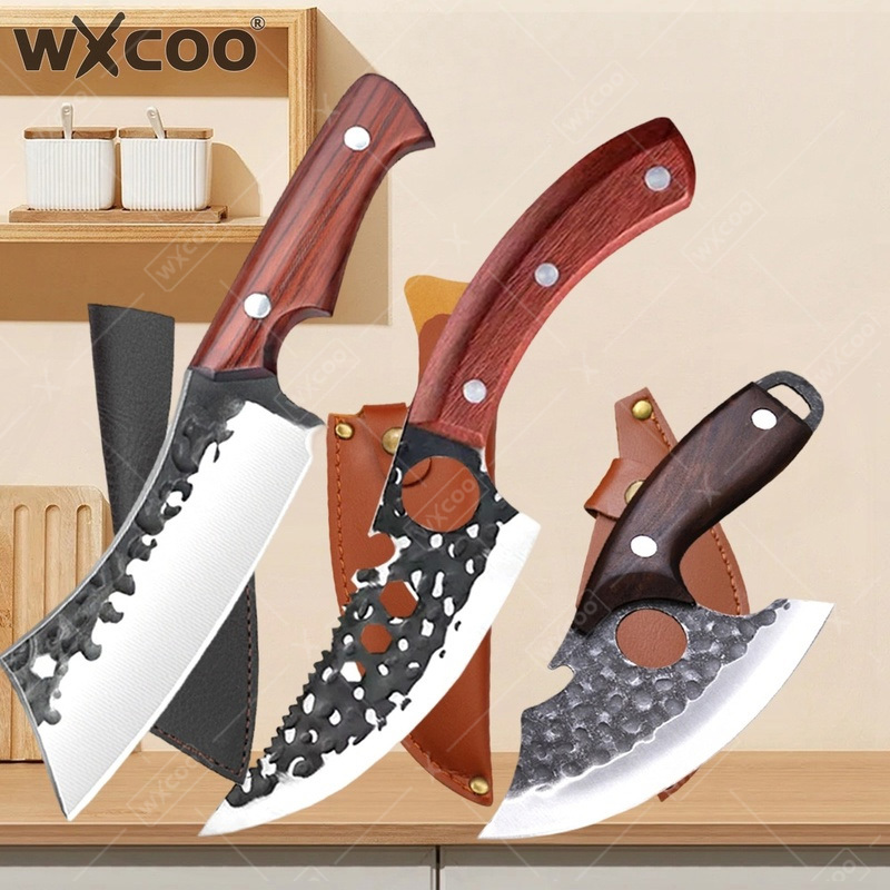 WXCOO Hand forged Butcher Kniv - Wok Carbon Steel avis et prix