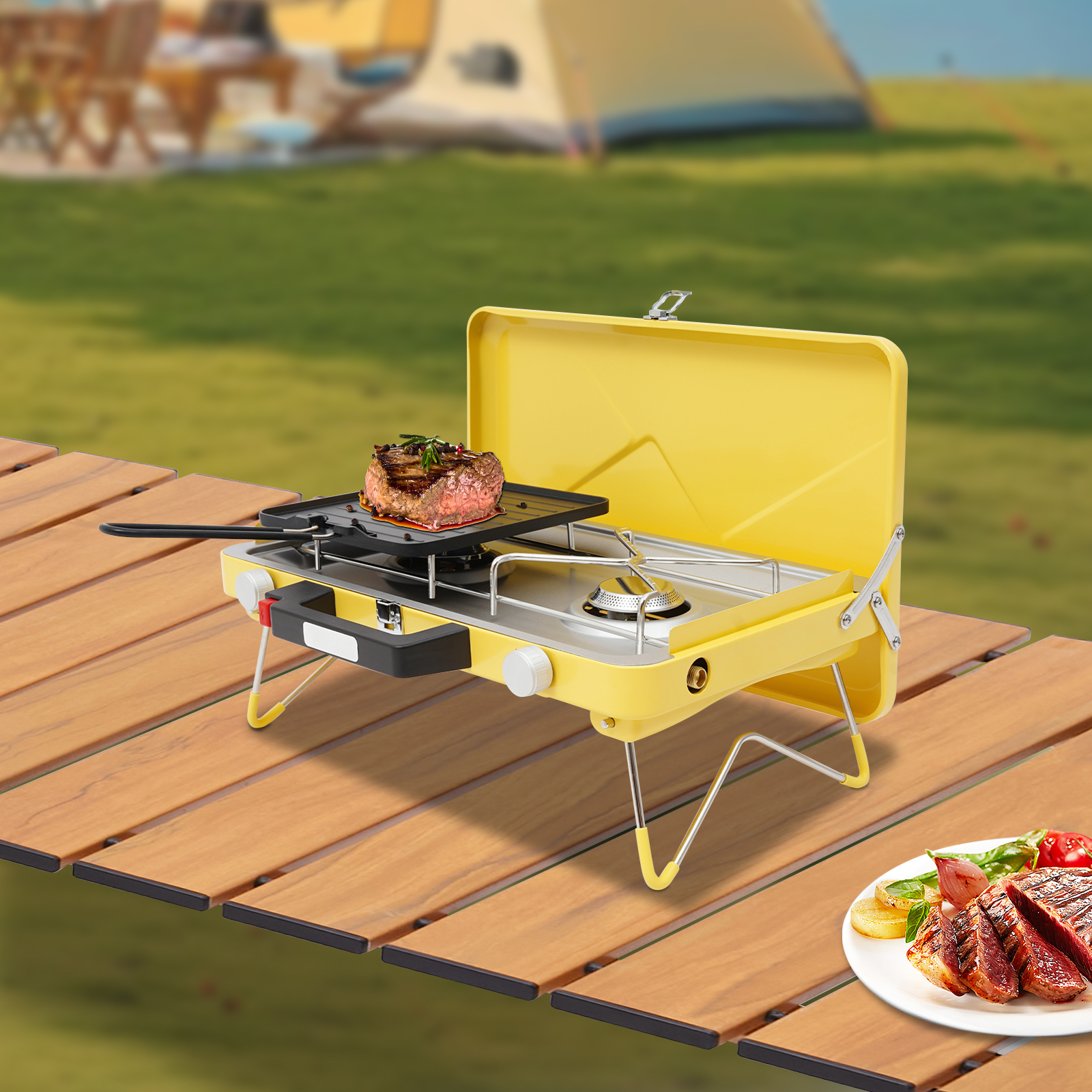 Portable Outdoor Gas Stove,Cam - Home Cooking Gas avis et prix