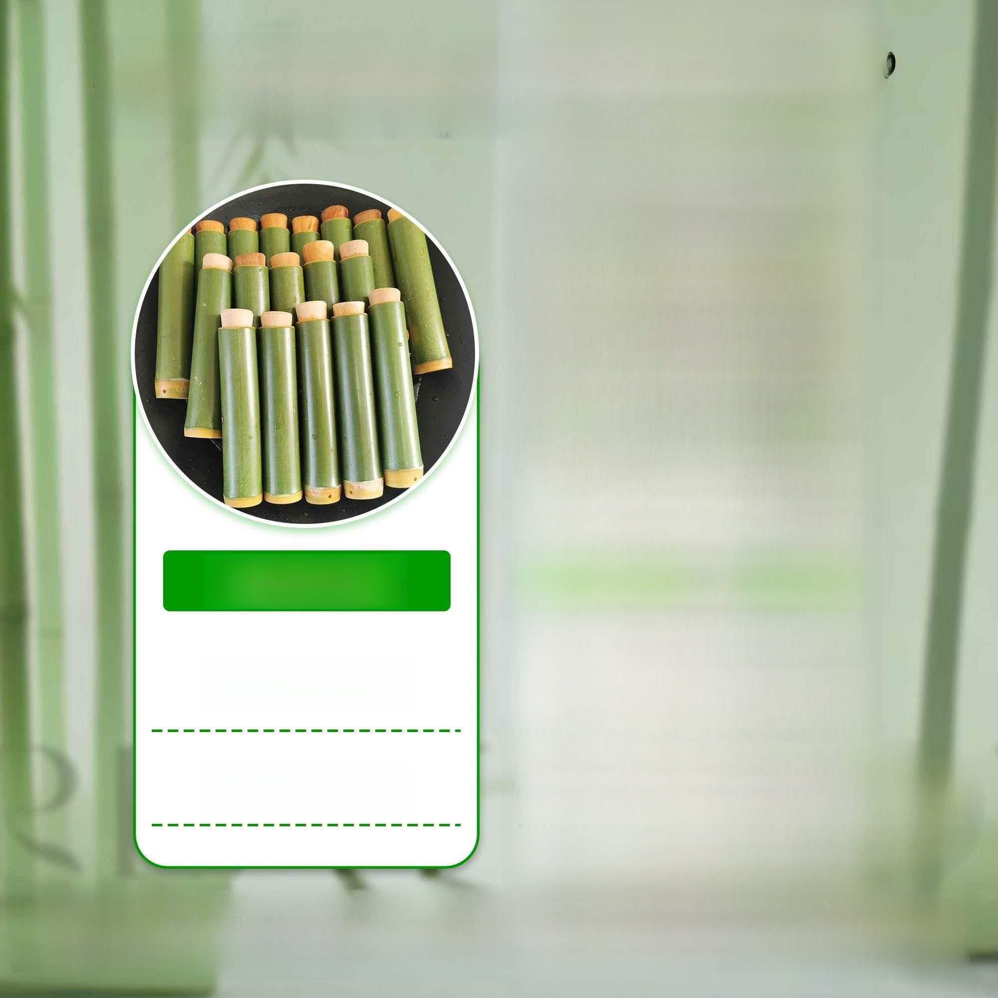 Fre Bamboo Tube Zongzi Home Co - Home Cooking Youtube avis et prix