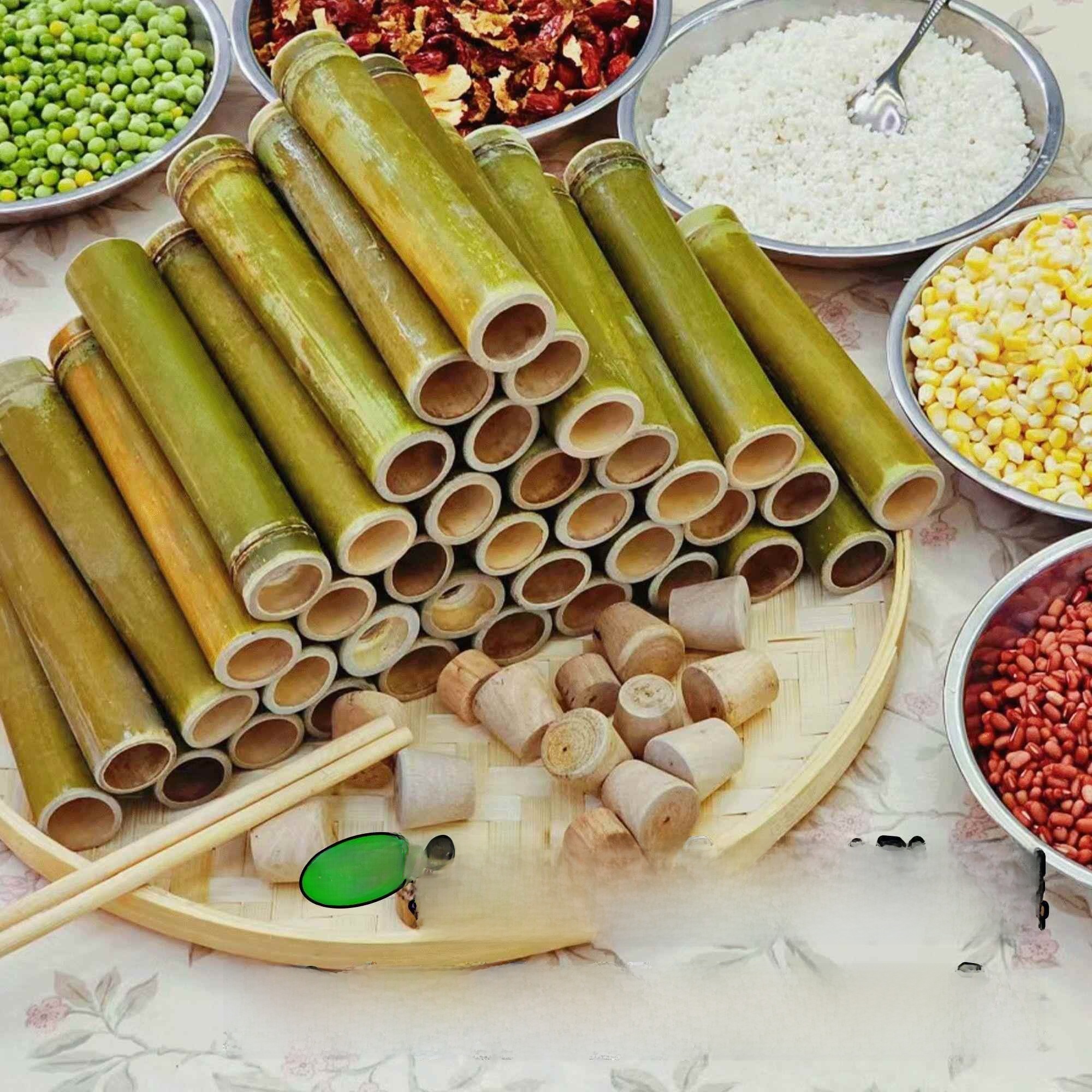 Fre Bamboo Tube Zongzi Home Co - Home Cooking Youtube avis et prix
