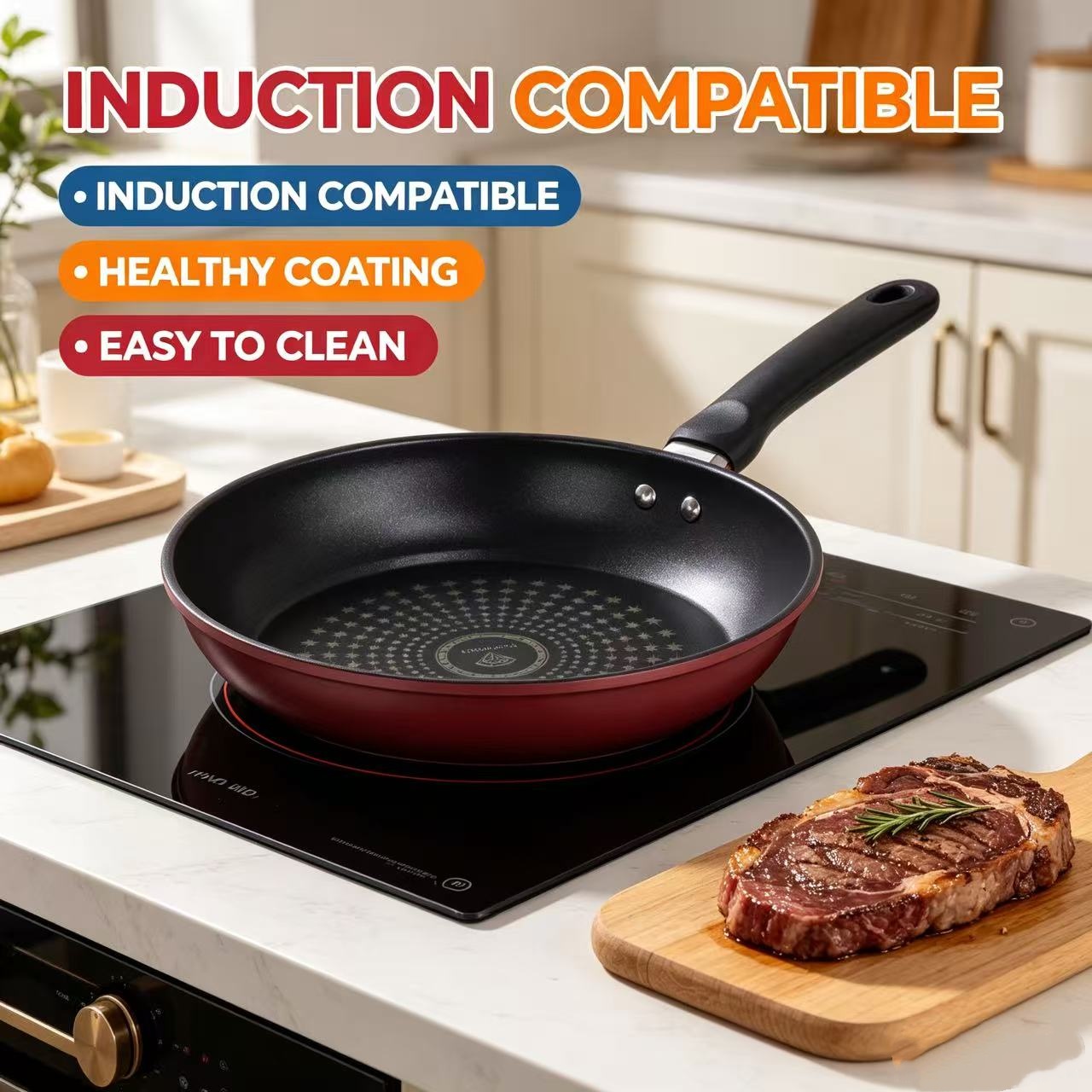 Premium Granite Non Stick Fryi - Dosa Pan Iron avis et prix