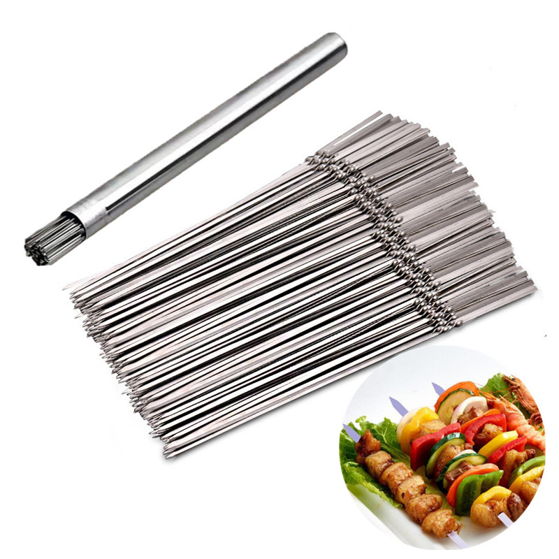 Stainless Steel Barbecue Skewe - Dosa Pan Iron avis et prix
