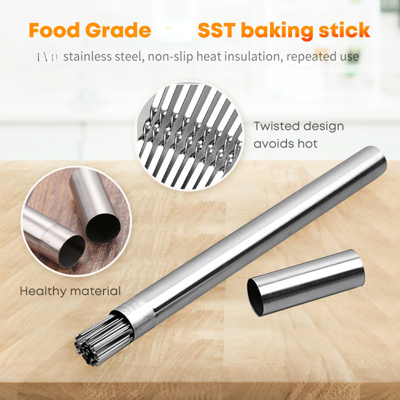 Stainless Steel Barbecue Skewe - Dosa Pan Iron avis et prix