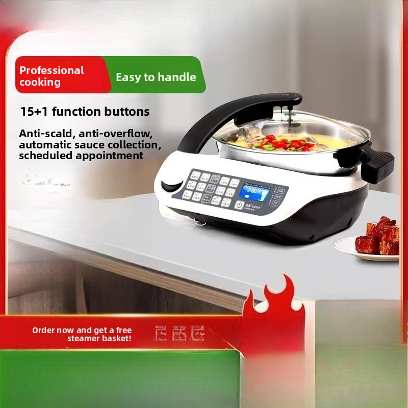 E15 Smart Cooking Robot, Large - Home Cooking Robot avis et prix