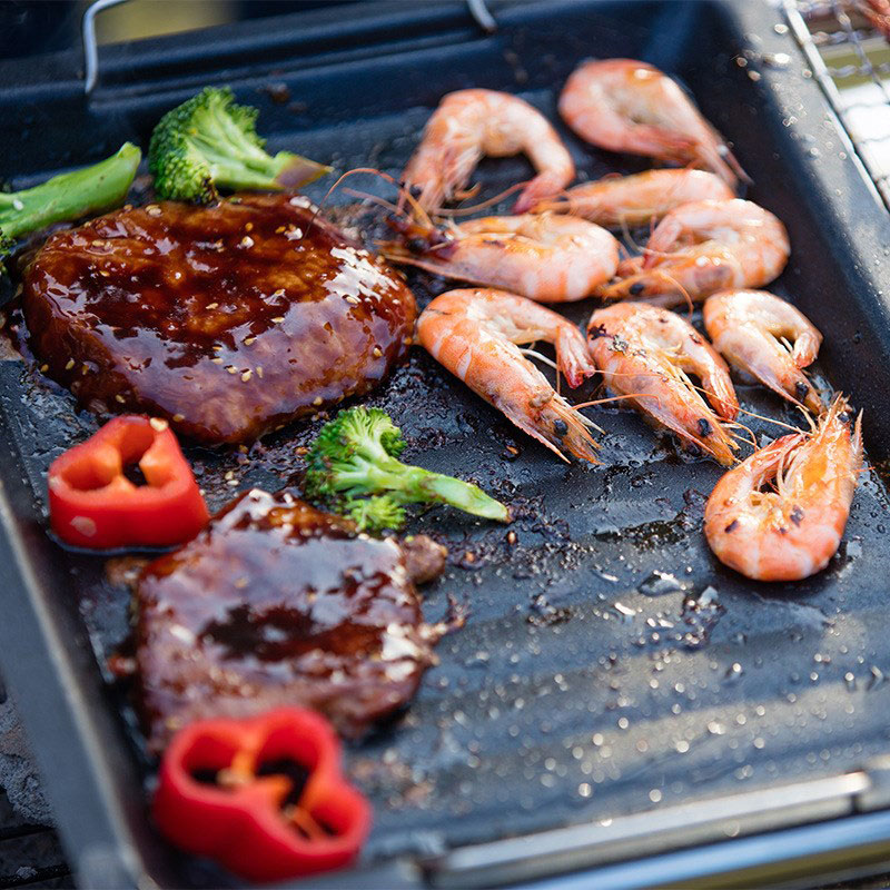 Outdoors Thick Square Grill Pa - Dosa Pan Iron avis et prix