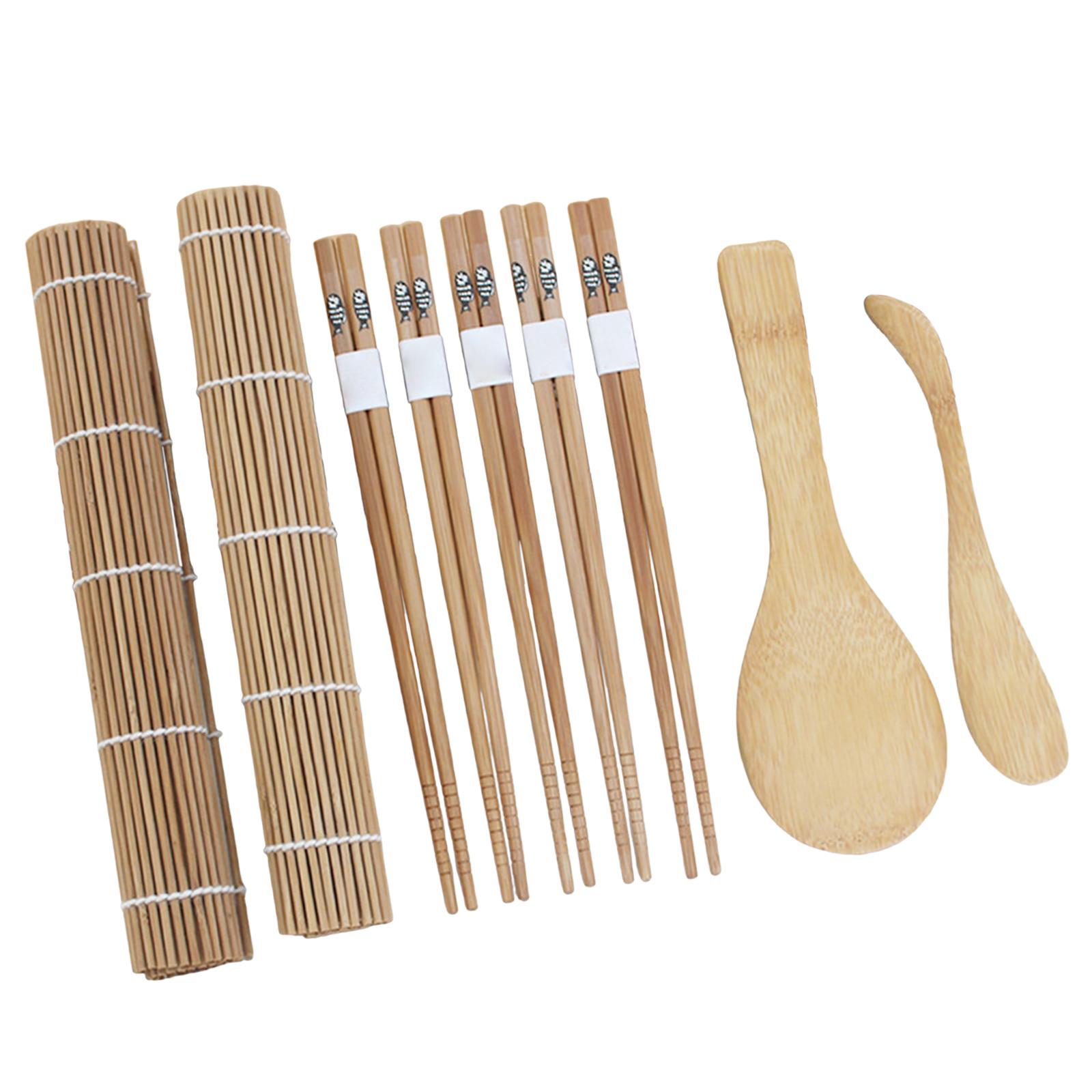 9 Pieces Sushi Making Set Bamb - Sushi Mat Bamboo avis et prix