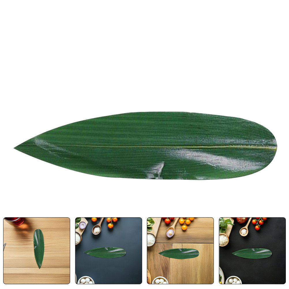 100Pcs Bamboo Leaf Sushi Mats  - Sushi Mat Bamboo avis et prix