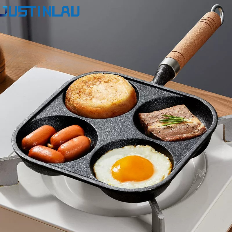 JUSTINLAU 2/4-Hole Omelette Po - Dosa Pan Iron avis et prix