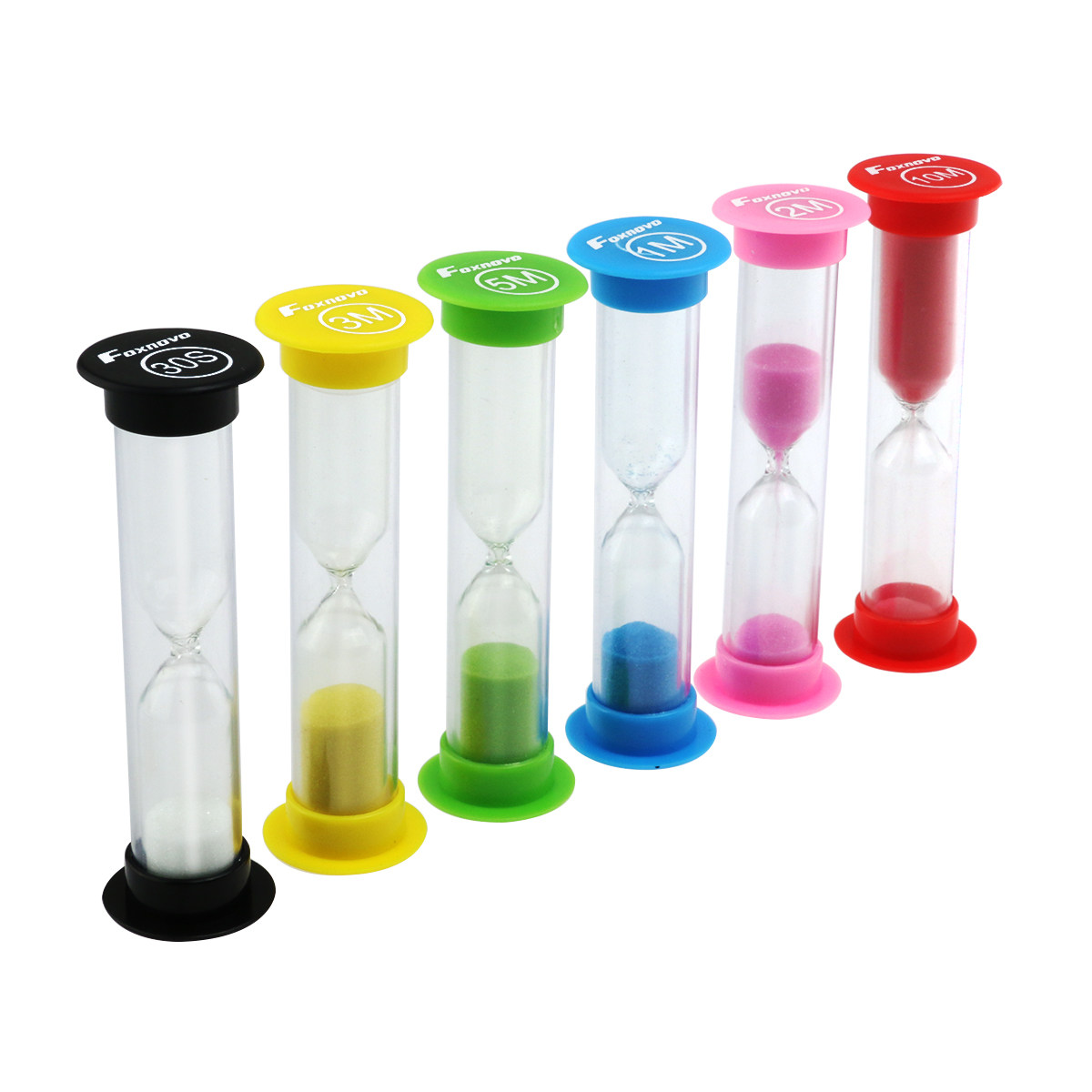 6Pcs Colorful Hourglass Sand T - Home Cooking Youtube avis et prix